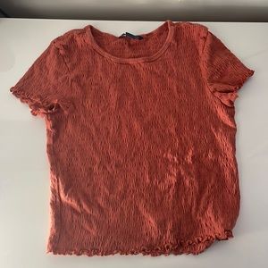 American Eagle Burgundy top XS